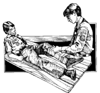 A coloring page of security