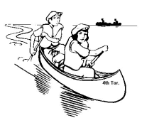 A coloring page of water