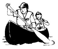 A coloring page of water