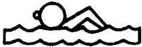 A coloring page of water