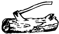 A coloring page of woodwork