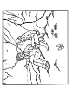 A coloring page of amika