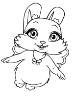 A coloring page of mariposa