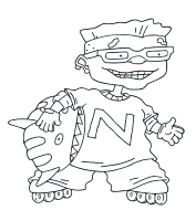 mega coloring pages 25 rocket power coloring pages