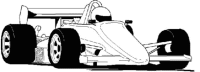 A coloring page of car